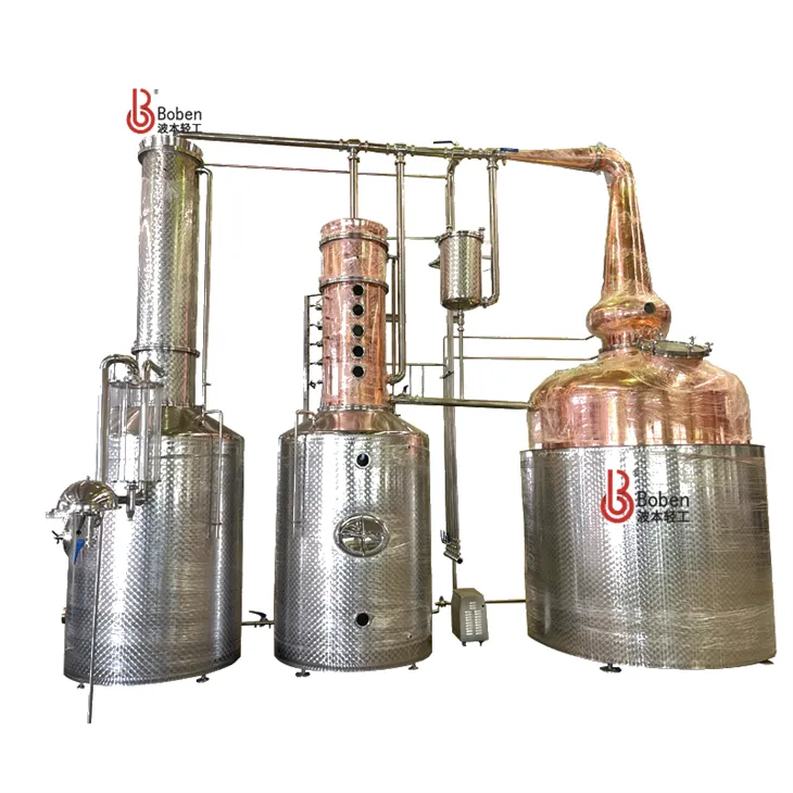5000L Copper Pot Still With Gin Basket