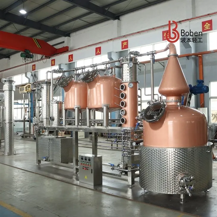 1200ltr Double Retort Pot Still
